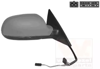 VAN WEZEL 0383806 -  Наружное зеркало